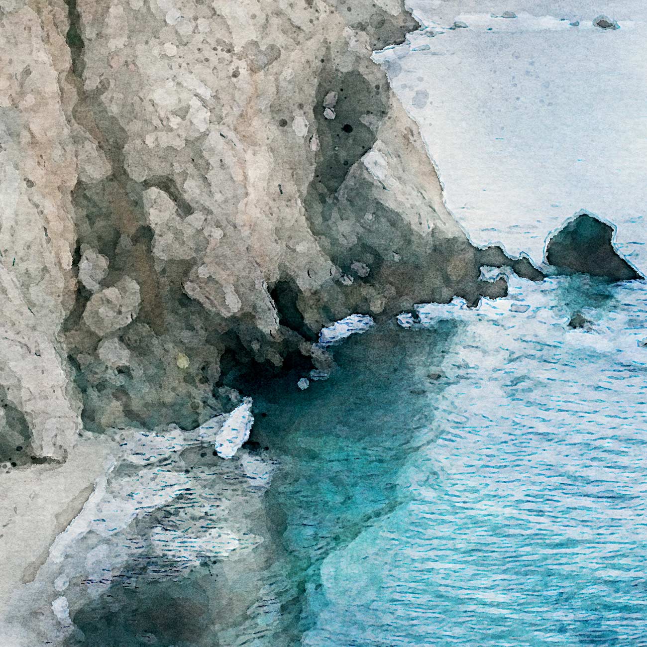 Felsen am Meer